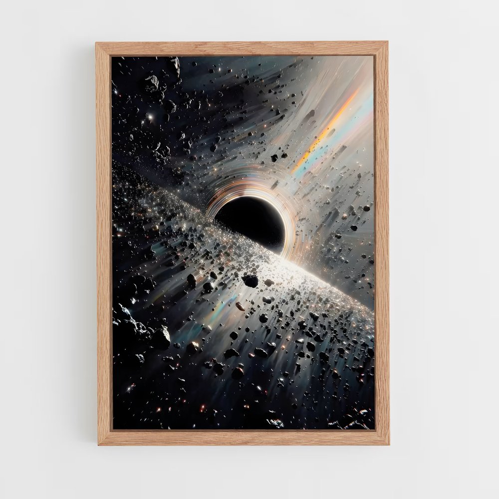 Poster Univers Obscur – affiche Trou Noir (vue 4)